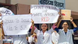 kolkata night march protest